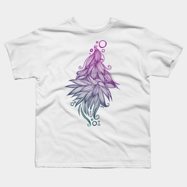 Waveform ornate, color T-Shirt